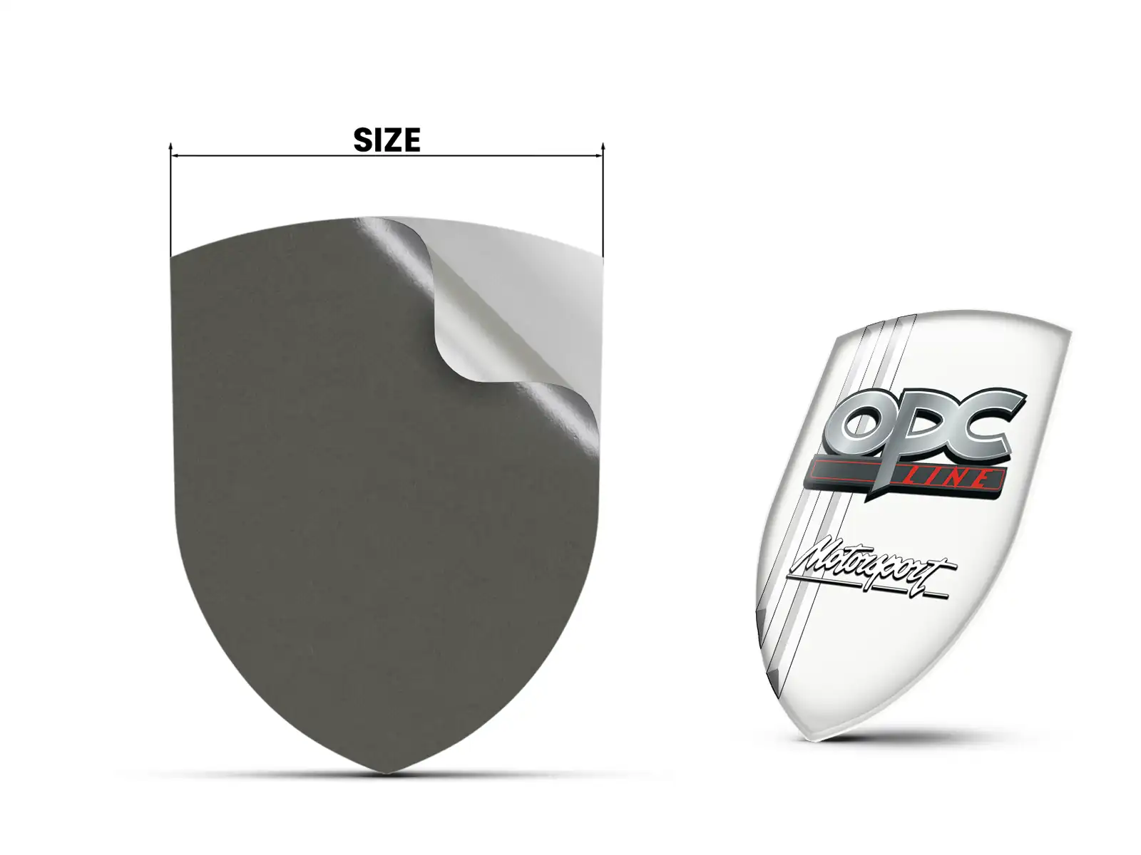 OPC Personalized Car Emblems Durable Limited Universal